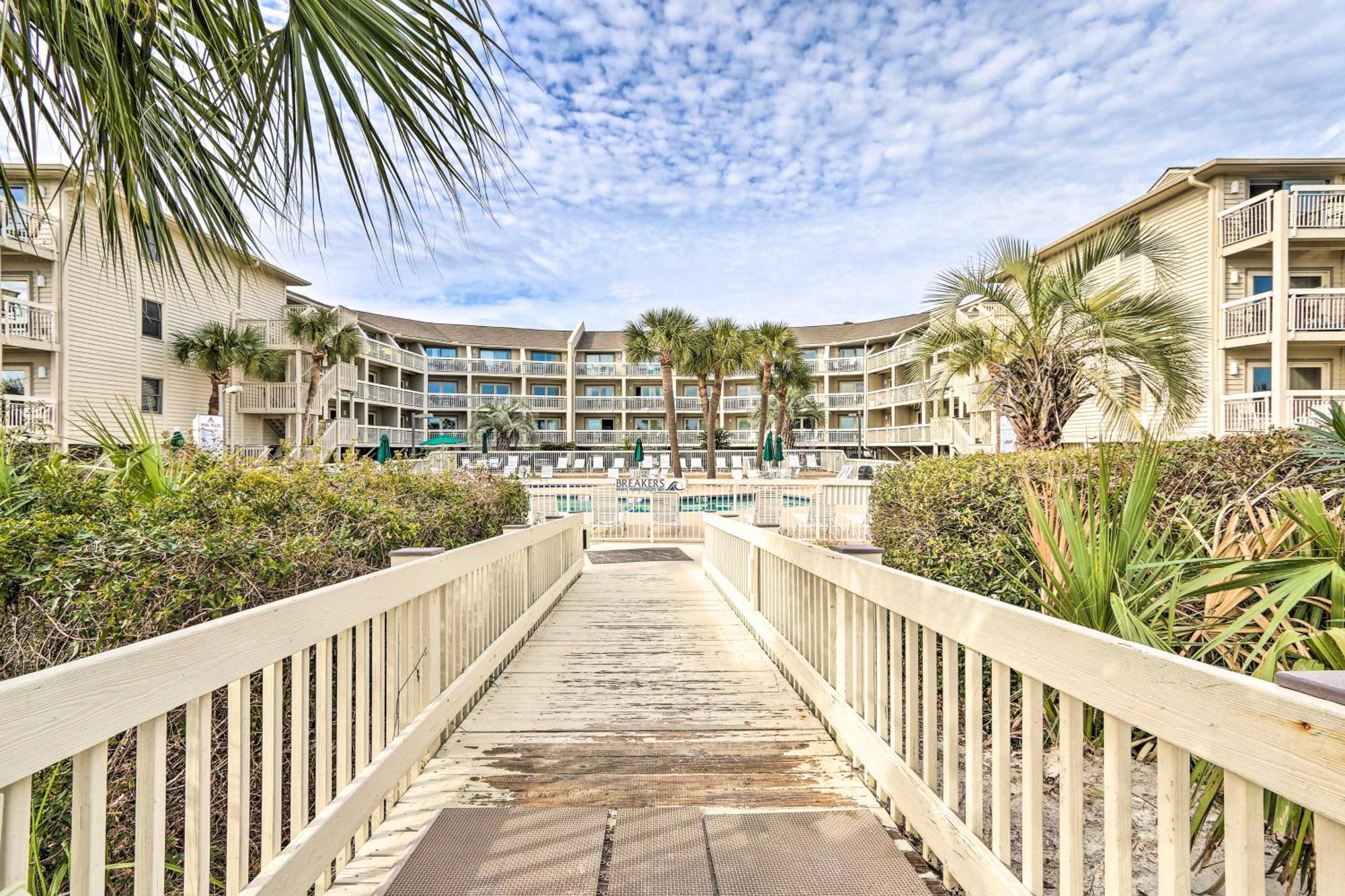 Walk To Beach Resort Condo In Hilton Head! ฮิลตันเฮดไอส์แลนด์ ภายนอก รูปภาพ